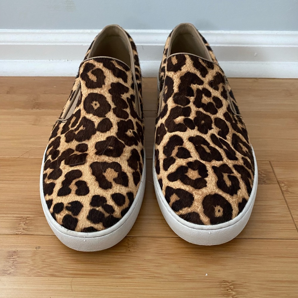 Michael Kors Leopard Print slip on sneakers